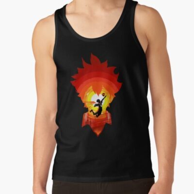 Haikyuu Inspired Dual Silhouette Anime Art Tank Top