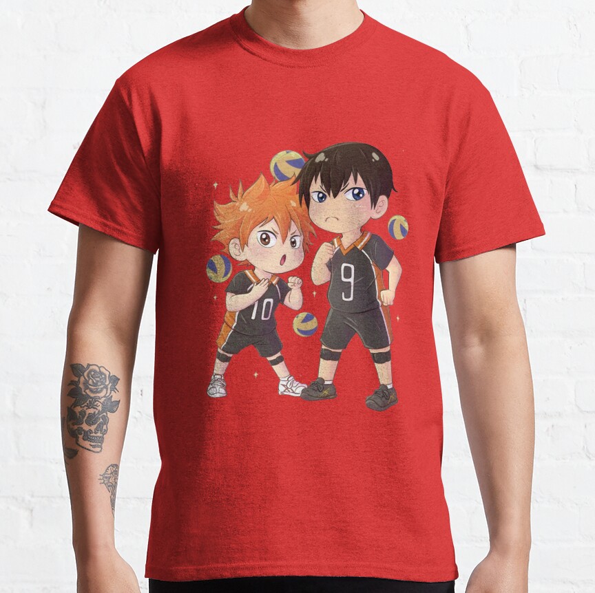 Hinata Haikyuu Energetic T-Shirt - Image 3