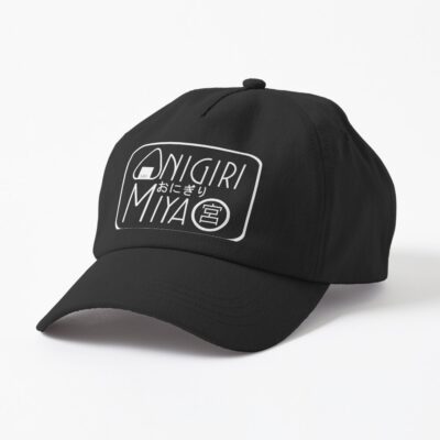 Onigiri Miya In White With Border Cap