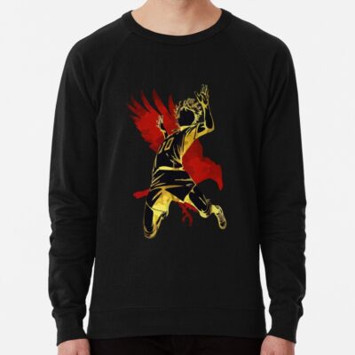 Hinata Rising Crow Minimalist Haikyuu Sweatshirt