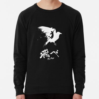 Haikyuu Fly High White 1666 Sweatshirt
