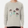 ssrcolightweight sweatshirtmensoatmeal heatherfrontsquare productx1000 bgf8f8f8 23 - Haikyuu AU Store