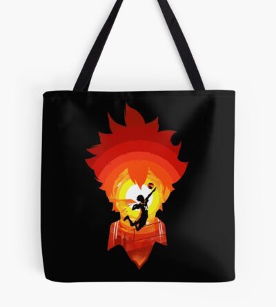 Haikyuu Inspired Dual Silhouette Anime Art Tote Bag