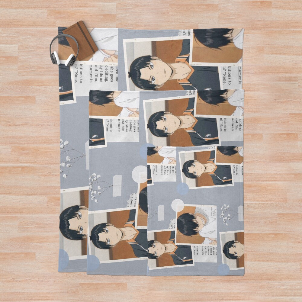 Haikyuu Tobio Kageyama Throw Blanket - Image 3