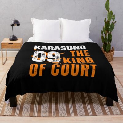 Tobio Karasuno Throw Blanket