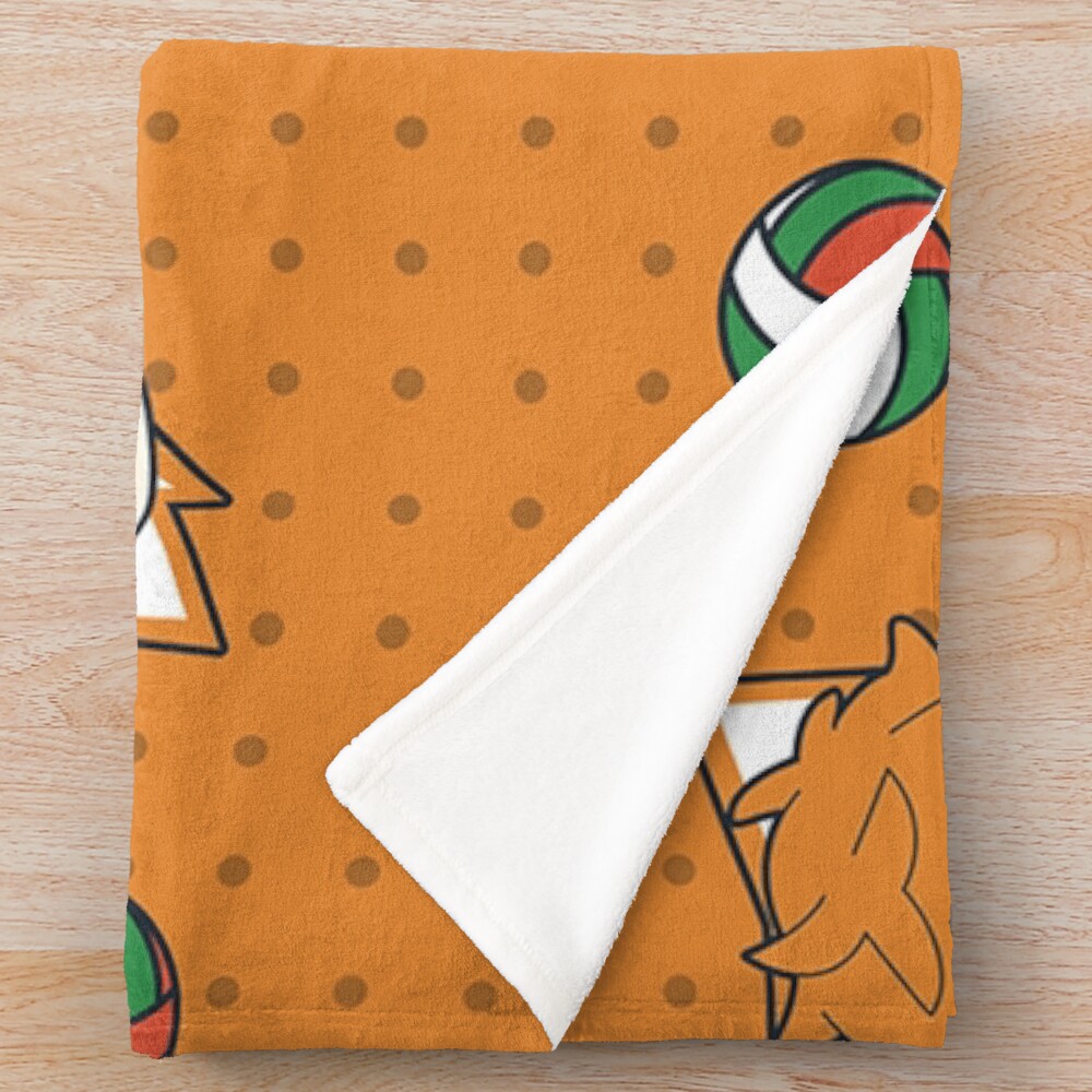 Hinata Pattern Throw Blanket - Image 2