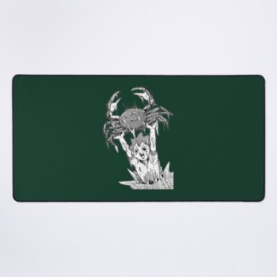 Hinata With A Crab Haikyuu Mouse Pad