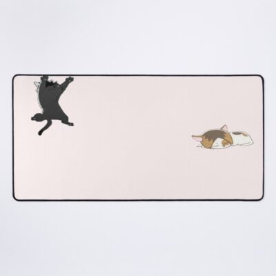 Cat Kenma And Kuroo Mouse Pad