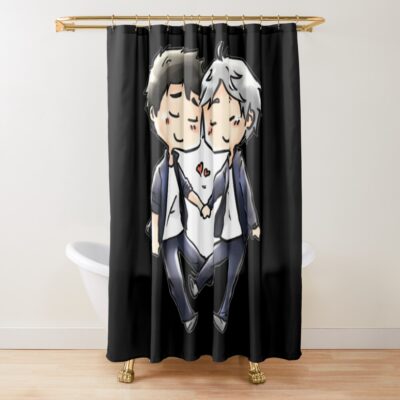 Daisuga Haikyuu Fanart Shower Curtain