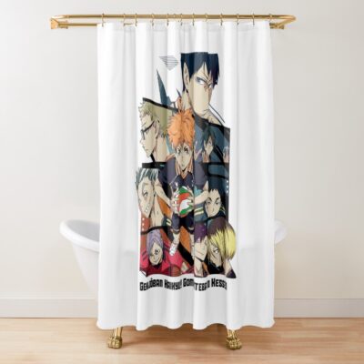 Haikyuu Shower Curtain