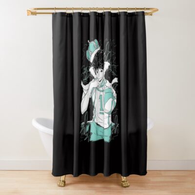Giant With Explosive Speed Shower Curtain