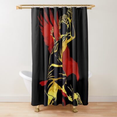 Haikyuu Volleyball Power Art Shower Curtain