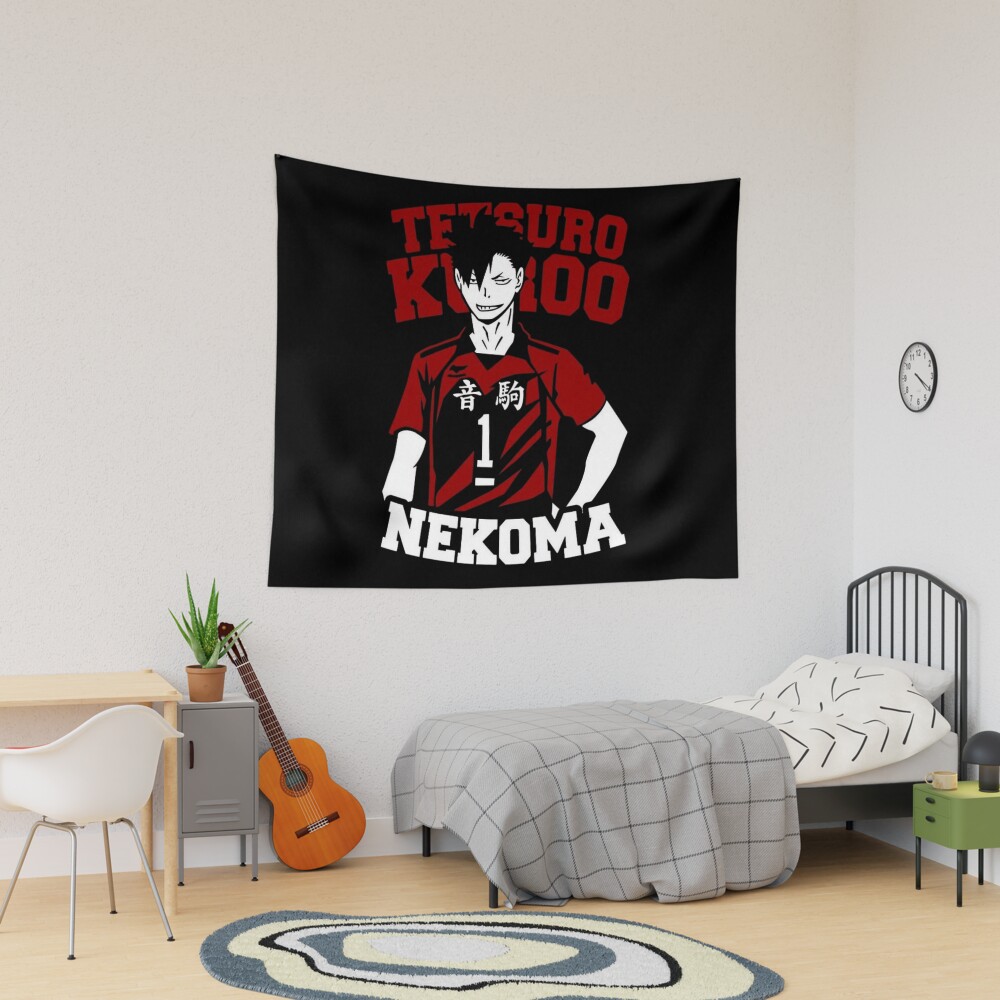 Tetsuro Kuroo Nekoma Tapestry